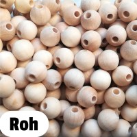 Holzperlen 10mm roh4